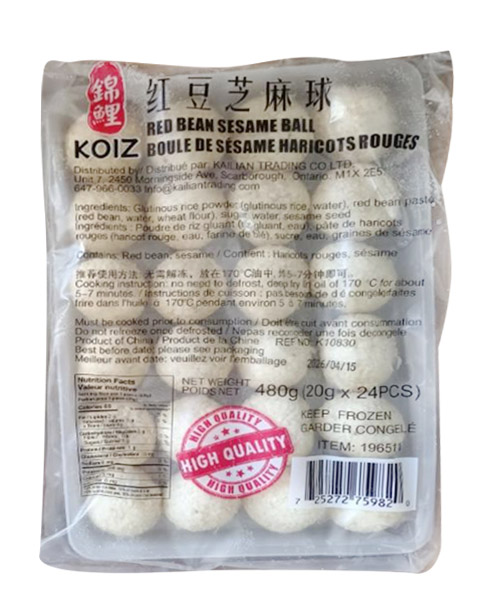 Red Bean Sesame Ball 480g